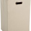Amazon : $9.99 ($19.97)  Amazon Basics Rectangular Foldable Laundry Basket Hamper, Beige,Brown