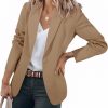 Amazon:$50.14 ($70.99)Cicy Bell Womens Casual Blazers Open Front Long Sleeve Work Office Jackets Blazer