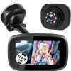 Amazon :$29.99 ($36.99)1080P Baby Car Mirror, Shybaby 4.3'' Baby Car Camera Monitor 170° Wide View, HD Night Vision Function and Reusable Sucker Bracket, Safety Rear Facing Car Set Camera Infants Kids Toddlers Black