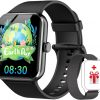 Amazon: $13.59 ($39.99) Fitness Tracker 2024 (Answer/Make Call),Smart Watch with 24/7 Heart Rate Blood Oxygen Monitor