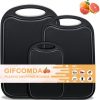 Amazon: $9.99 ($19.99) 3 PCS Cutting Board with DIY Stickers, Cutting Boards Dishwasher Safe with Juice Grooves from