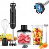 Amazon: $20.99 ($59.99) Immersion Blender Handheld, 800W Scratch Resistant Hand Blender, 5 in 1 Emulsifier Blender