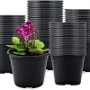 Amazon: $6.99 ($13.99) 100 Pcs 4″ Plastic Plants Pots Black