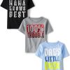Amazon: $7.74 ($9.28) 3Pk Branded baby boys Short Sleeve Graphic T shirt