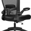 Amazon : $119.99 ($169.99)   FelixKing Office Chair, Ergonomic Desk Chair Breathable Mesh Chair with Adjustable High Back Lumbar Support Flip-up Armrests, Executive Rolling Swivel Comfy Task Computer Chair for Home Office