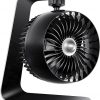 Amazon : $5.99 ($14.99) Koonie Metal USB Desk Fan, 4 Inch Small Portable Turbo Air Circulator, 6ft Strong Airflow, 3 Speeds, 360 Adjustable Tilt, 35dB Low Noise for Table Office Bedroom