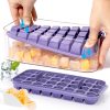 Amazon: $8.49 ($16.99) Easy Release Ice Cube Tray with Lid and Bin, 2 Pack Ice Cube Trays for Freezer