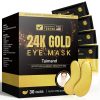Amazon:  $3.99 ($15.99) Under Eye Patches (30 Pairs), 24K Gold Under Eye Mask for Puffy Eyes, Dark Circles