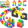 Amazon:  $12.59 ($43.99) 54 PCS Magnetic Blocks, Magnetic Building Blocks for Toddlers 3+, Montessori Toys, Magnetic Cubes