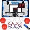 Amazon :$23.49 ($46.99)Sports Mini Basketball Hoops - Kids Indoor Over The Door Mini Hoop + Basketball Sets - Perfect Game Accessory for Bedroom + Offic-Sports & Outdoor Play Toys Room Game