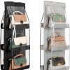 Amazon: $4.99 ($21.99) Hanging Handbag Purse Organizer, 2 Pcs * 6 Pockets, Upgrade Dust Proof Purse Organizer Closet