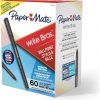 Amazon : $6.99 ($18.89)   Paper Mate Ballpoint Pens, Write Bros. Black Ink Pens, Medium Point (1.0mm), 60 Count