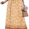 Amazon: $13.99 ($28.99) Women’s 2024 Boho Floral Skirt Casual Elastic High Waist Maxi Skirts Flowy A Line Beach Long Skirt