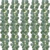 Amazon : $10.99 ($21.99)  joyhalo 5 Pack Artificial Eucalyptus Garland Greenery Eucalyptus Vines Faux Silver Dollar Eucalyptus Strands for Wedding Party Garden Decoration
