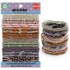 Amazon: $4.39 ($8.99) 24 PCS Boho Hair Ties for Women, 6 Gothic Colors Decorative Hair Tie Bracelet
