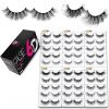 Amazon : $7.49 ($14.98) Eliace Lashes 30 Pairs | Luxury 6D Mink Eyelashes Wholesale Bulk 10 Styles Mixed - Professional Makeup Fake Eyelashes Cat Eyes & Full Fluffy False Eyelashes Natural Mink Strip Lashes Pack