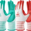 Amazon: $4.49 ($11.99) Gardening Gloves for Women/Men – 6 Pairs Breathable Natural Latex Garden Gloves with Grip