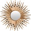 Amazon : $85.89 ($194.40) Safavieh Home Collection Gold Sun Mirror