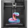 Amazon:$279.00 ($479.00)FLASHFORGE Adventurer 5M 3D Printer with Fully Auto Leveling, Max 600mm/s High Speed Printing, 280°C Direct Extruder with 3S Detachable Nozzle, Core XY All Metal Structure, Print Size 220x220x220mm