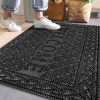 Amazon: $12.24 ($42.99) Durable Door Mat (24″x36″,Black), Welcome Mats Outdoor, Front Door Mats Outdoor Entrance
