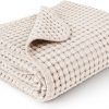 Amazon:$19.79 ($29.99)Konssy Waffle Baby Blankets, Nursery Blankets for Boys Girls, Swaddle Blankets Neutral Soft Lightweight Toddler and Kids Throw Blankets(Oat)