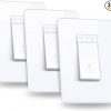 Amazon:$43.99 ($74.99)Kasa Smart Dimmer Switch HS220P3, Single Pole, Needs Neutral Wire, 2.4GHz Wi-Fi Light Switch Works with Alexa and Google Home, UL Certified,, No Hub Required, 3-Pack