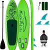 Amazon :$68.49 ($149.99)FEATH-R-LITE Inflatable Paddle Board Stand Up Paddleboards for Adults SUP with Two Different Configurations of Accessories