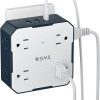 Amazon :$7.99 ($15.99)Multi Plug Outlet Extender, WEIMIL 8 Outlet Splitter Surge Protector with 3 USB Ports(1 USB C Port), Wall Plug Extender for Home Office Dorm Rooms (Color:Blue White)