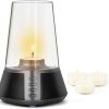 Amazon:$27.97 ($55.95)Portable Bluetooth Speaker, Wireless Speaker with Candle Holders,10W Powerful 360° Sound Speaker, TWS Pairing, SD Playback,Real Clear Glass Cover, for Home Decorations