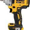 Amazon:$163.72 ($279.00)DEWALT 20V MAX Cordless Impact Wrench, 1/2'' Hog Ring, Includes LED Work Light and Belt Clip, Bare Tool Only (DCF891B)