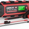 Amazon:$23.99 ($59.99)GOOLOO 6 Amp Smart Battery Charger, 6V and 12V Trickle Charger and Maintainer for Lead-Acid Battery, Up to 150Ah, Supersafe Battery Desulfator with LCD Display Pulse Repair Charger(S6)