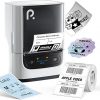Amazon:$16.99 ($99.99)POLONO PM220S Label Maker Machine with Tape, 2 Inch Bluethooth Portable Thermal Label Printer for Small Business, Office, Home, Address, Logo Label, Sticker Printer for Phone/Tablet/PC, White