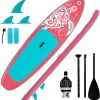 Amazon:$69.19 ($159.99)FEATH-R-LITE Inflatable Paddle Board Stand Up Paddleboards for Adults SUP with Two Different Configurations of Accessories