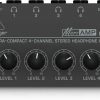 Amazon:$18.90 ($38.50)Behringer HA-400 Ultra Compact 4-Channel Stereo Headphone Amplifier