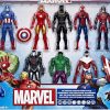 Amazon:$29.97 ($41.50)Marvel Avengers Action Figures - Iron Man, Hulk, Black Panther, Captain America, Spider Man, Ant Man, War Machine & Falcon! (8)