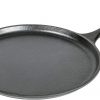 Amazon: $19.90 ($32.50) Branded Cast Iron Round Griddle, Pre-Seasoned, 10.5-inch