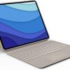 Amazon : $124.99 ($229.99) Logitech Combo Touch iPad Pro 12.9-inch (5th, 6th gen - 2021, 2022) Keyboard Case - Detachable Backlit Keyboard with Kickstand, Click-Anywhere Trackpad, Smart Connector - Sand; USA Layout