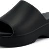 Amazon: $6.99 ($9.99) Women’s Platform Wedge Sandals Open Toe Slip On Wedges Chunky Slides with Memory Foam