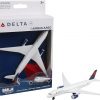 Amazon : $9.95 ($14.99)   Daron Toy Airplane – Delta Air Lines Airbus A350 – Die-Cast Metal Model Airplane Toy with Plastic Parts for Kids Ages 3+