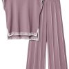 Amazon:  $14.79 ($36.99) Womens Knit Sweater Sets 2 Piece Outfits Lounge Sets Pullover Tops Wide Legs Pants
