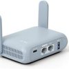 Amazon :$73.84 ($86.90)GL.iNet GL-MT3000 (Beryl AX) Pocket-Sized Wi-Fi 6 Wireless Travel Gigabit Router | WiFi Router | OpenVPN, Wireguard, Connect to Public & Hotel Wi-Fi login Page, RV