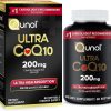 Amazon : $32.78 ($35.99)  Qunol CoQ10 200mg Softgels, Ultra CoQ10 - Ultra High Absorption Coenzyme Q10 Supplements - Antioxidant Supplement for Vascular and Heart Health & Energy Production - 2 Month Supply - 60 Count