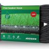 Amazon : $4.19 ($14.99) JOOSEN Soaker Hose 25ft 1/2'' Flat Double Layer Consistent Drip Hose Saving 80% Water Leakproof Kink Free Vegetable Garden Hose