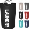 Amazon: 6.49 ($12.99) 90L Large Laundry Basket, Freestanding Waterproof Laundry Hamper, Collapsible