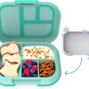 Amazon : $27.99 ($39.99)  Bentgo® Kids Chill Leak-Proof Lunch Box - Included Reusable Ice Pack Keeps Food Cold; 4-Compartment Bento Lunch Container; Microwave/Dishwasher Safe; 2 Year Manufacturer's Warranty (Aqua)
