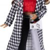 Amazon : $17.10 ($29.99)   Dolls Cruella 11.5'' Tall with 13 Points of Articulation, Two Complete Mix-and-Match Outfits and Glittery Mickey Ring for You!