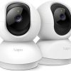 Amazon : $37.99 ($54.99) TP-Link Tapo 2K Pan/Tilt Security Camera for Baby Monitor, Dog Camera w/Motion Detection, 2-Way Audio, Siren, Night Vision, Cloud & SD Card Storage, Works with Alexa & Google Home, 2-Pack (C210P2)