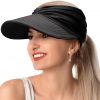 Amazon:  $4.99 ($9.98) Sun Visor Hats for Women, Wide Brim UV Protection Sun Hats, Packable Ponytail Beach