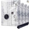 Amazon : $13.59 ($22.99)  Vacuum Storage Bags 8 Combo, (2 Jumbo, 2 Large, 2 Medium, 2 Small) Space Saver Bags with Travel Hand Pump, Compression Airtight Sealer Bags for Clothes, Pillows, Comforters, Blankets