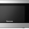 Amazon :$61.47 ($115.00) Kenmore KMCMWP09S2-09 Countertop Microwave 6 Auto-Preset Menus, Child Lock, Defrost & Express Cooking Features, 900 Watt, 0.9 Cu Ft, Stainless Steel